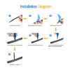 New Garden Grip Hole Puncher Irrigation Hose Punch For Dripper Inserting 4/7mm/16/20/25/32mm PE Pipe Opening Hole Hand Tools 6