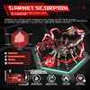 Colorful Scorpion King 3D Metal Puzzle Toys Assembly Decoration Educational Puzzle DIY Assemble Adult Birthday Gifts 1