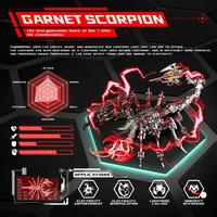 Colorful Scorpion King 3D Metal Puzzle Toys Assembly Decoration Educational Puzzle DIY Assemble Adult Birthday Gifts 1