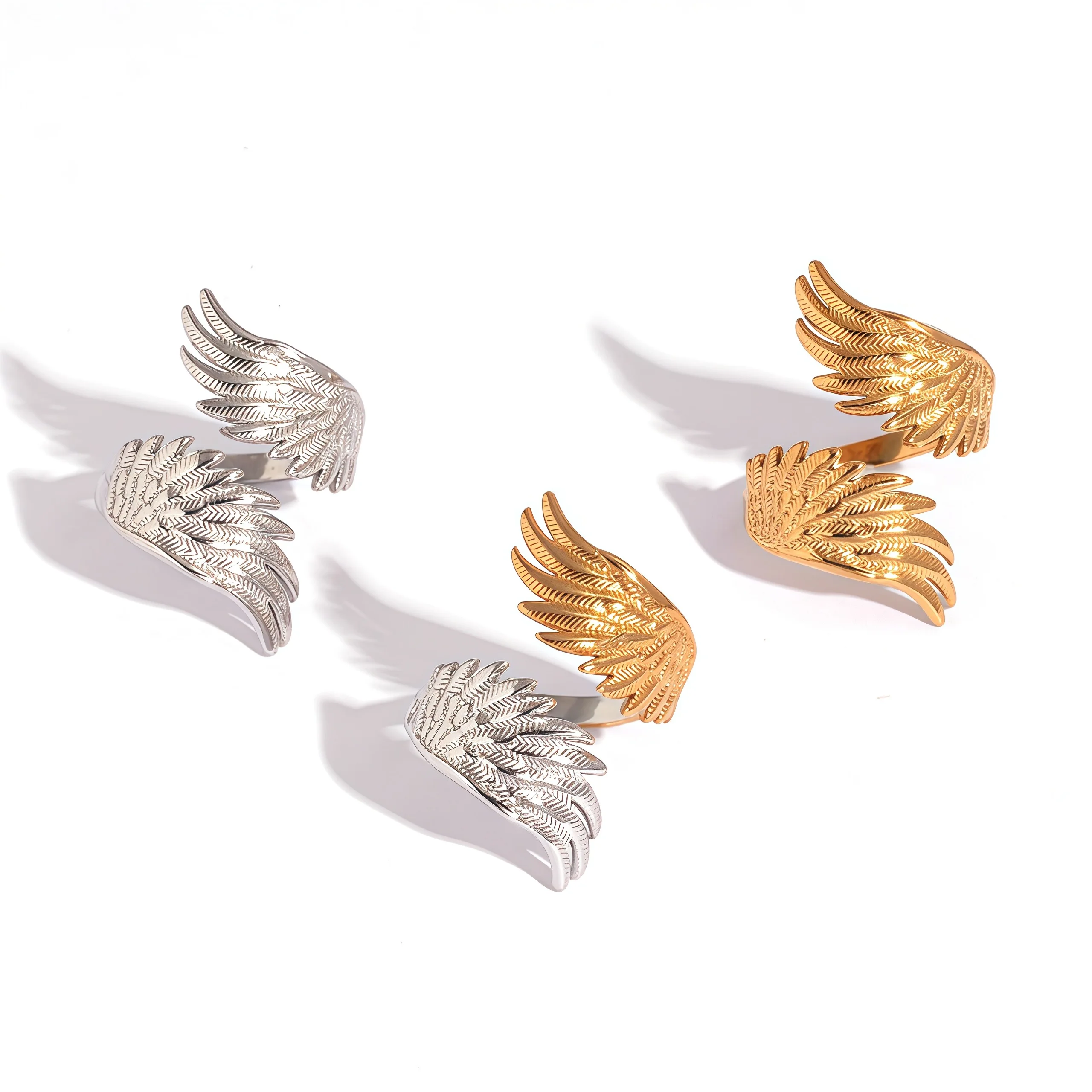 Gold plated stainless necklace