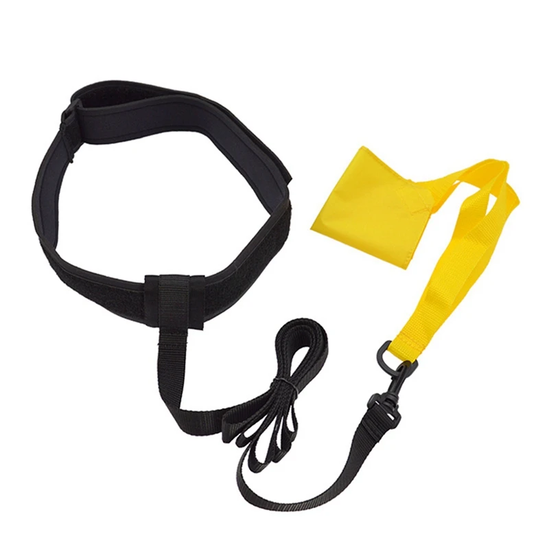 

New-2X Swim Training Belt Resistance Parachute,Swim Tether Stationary Swimming, Swim Harness Static Swimming Belt
