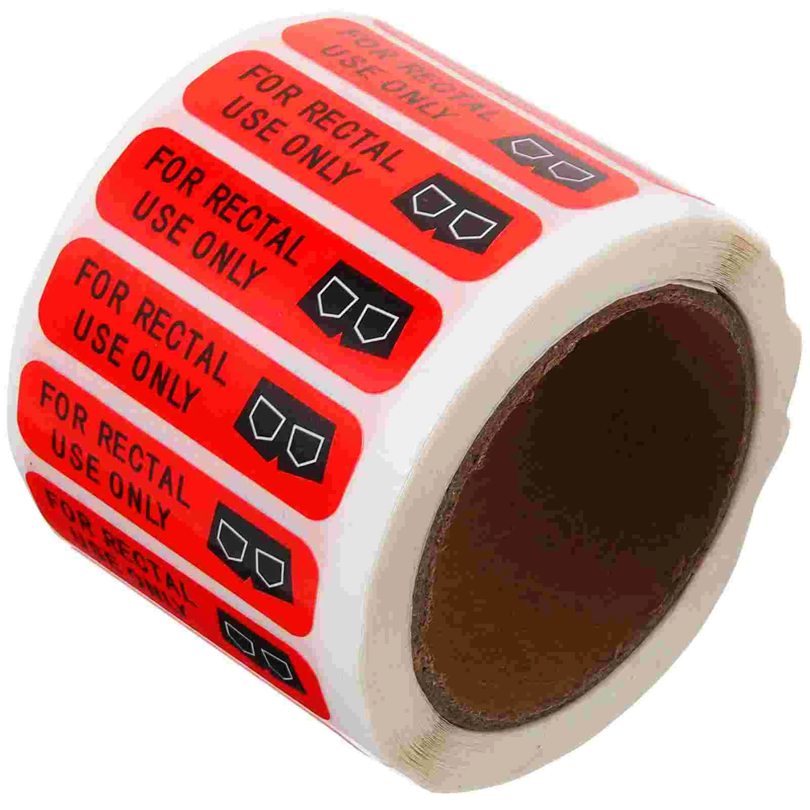 

1 Roll of Rectaluse Only Sticker for Rectal Use Only Halloween Sticker For Rectaluse Only Funny Waterproof Stickers