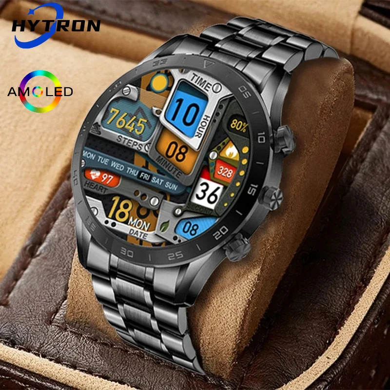 

2023 New Bluetooth Call Smart Watch Men AMOLED HD Sports IP68 Waterproof Heart Rate Monitoring Smartwatch For IOS Android Phone