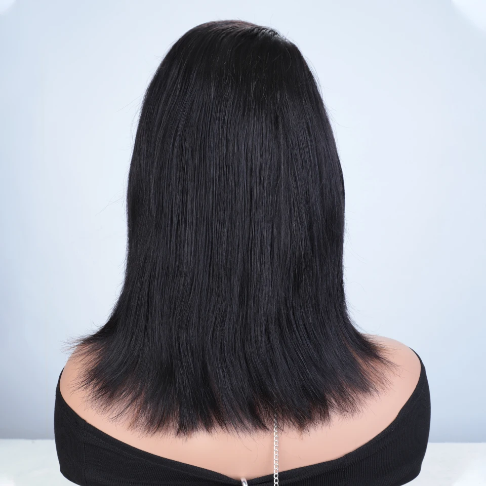 Brazilian Straight Wigs Highlight Blond 27# 30# Remy Hair Wigs 13x6x1 C Lace Front Part Bob Wig For Black Women