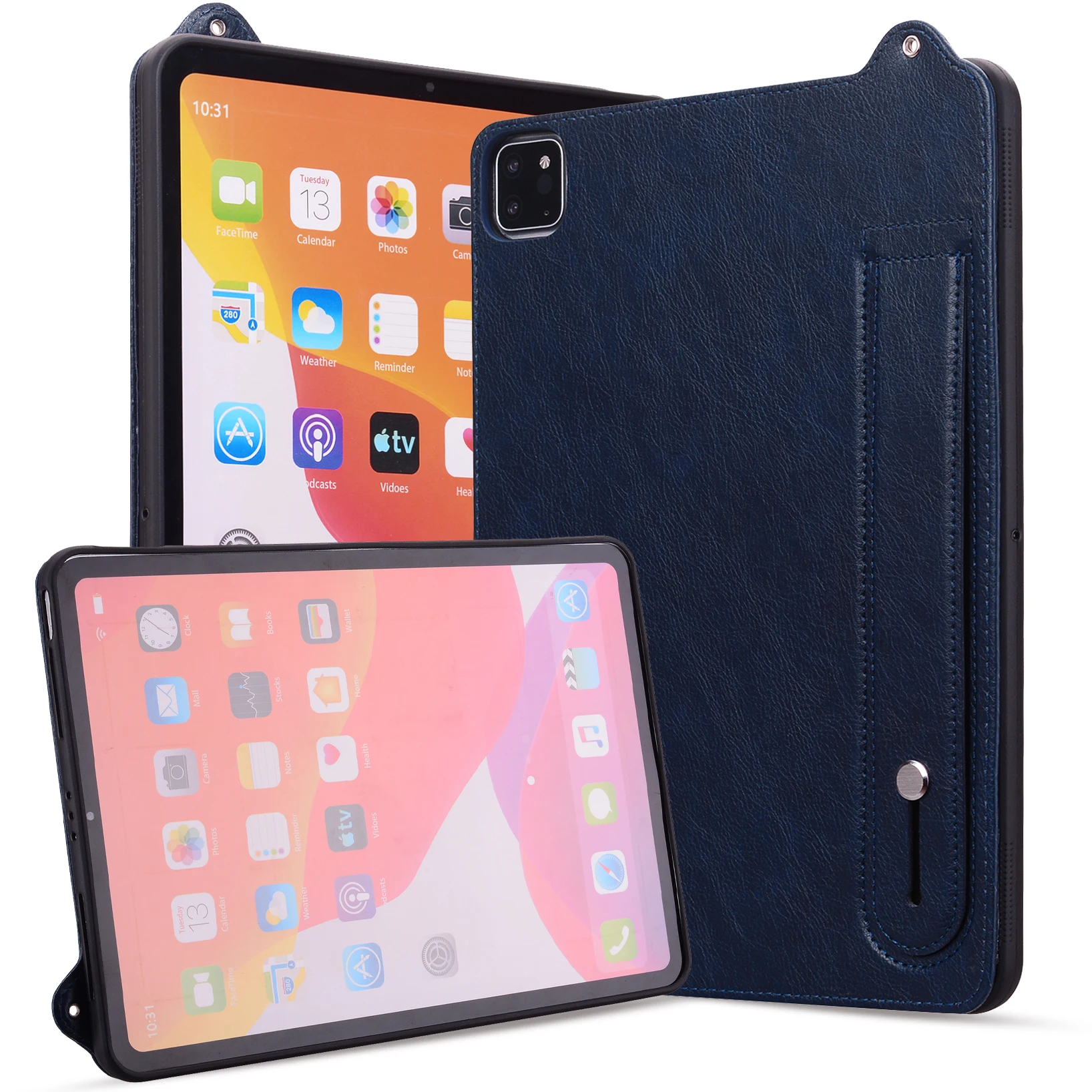 Premium Tablet Case with Hand Strap - Soft and Durable Cover