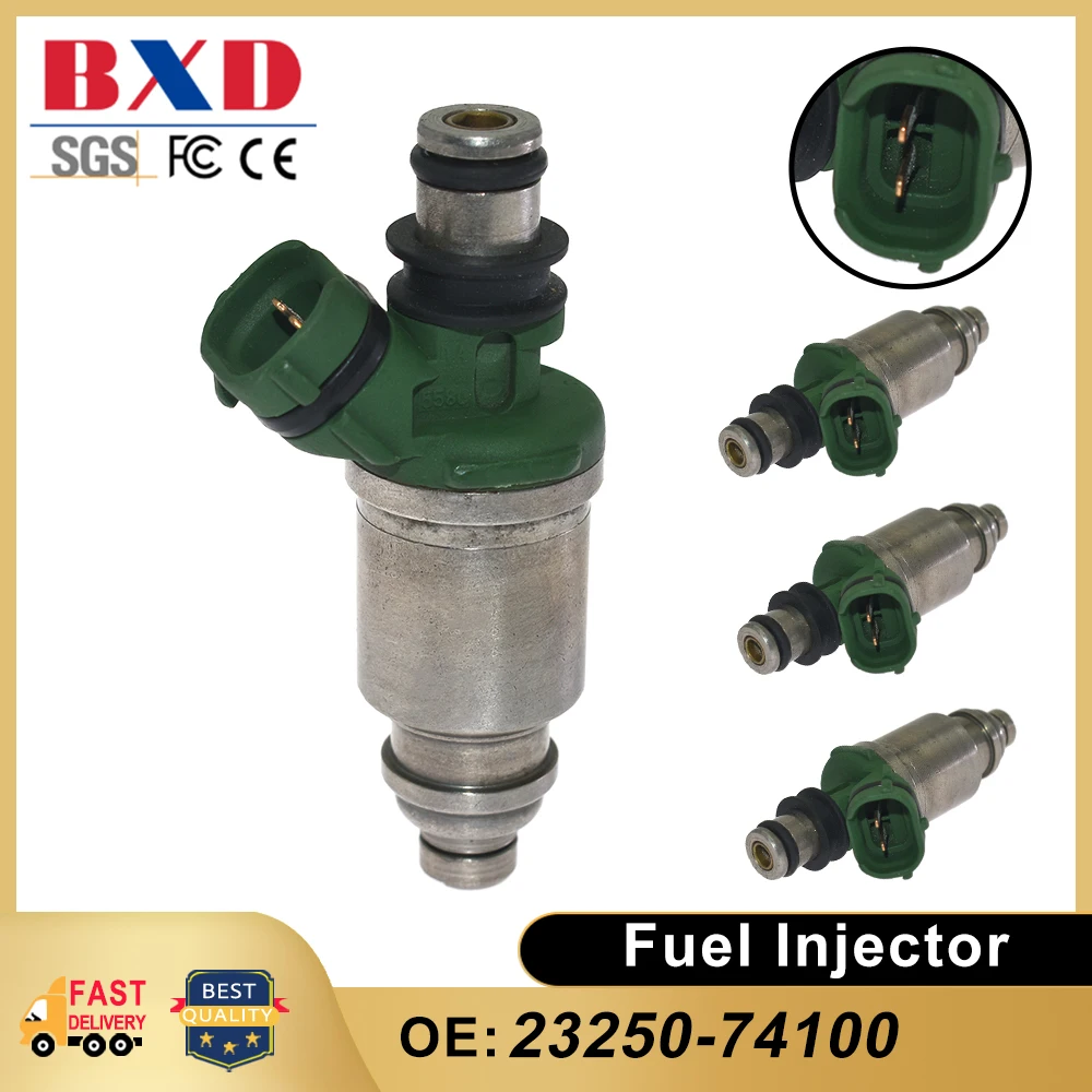 1/4Pcs Iniettore Di Carburante 23250-74100 2325074100 Per Toyota Mr2 Celica Camry Solara Rav4