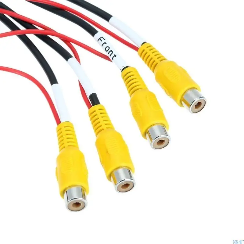 N84F High Strength Wireless Remote Control Car Camera Switcher Adapter For Enhanced Safety & Wide Rear View Monitoring