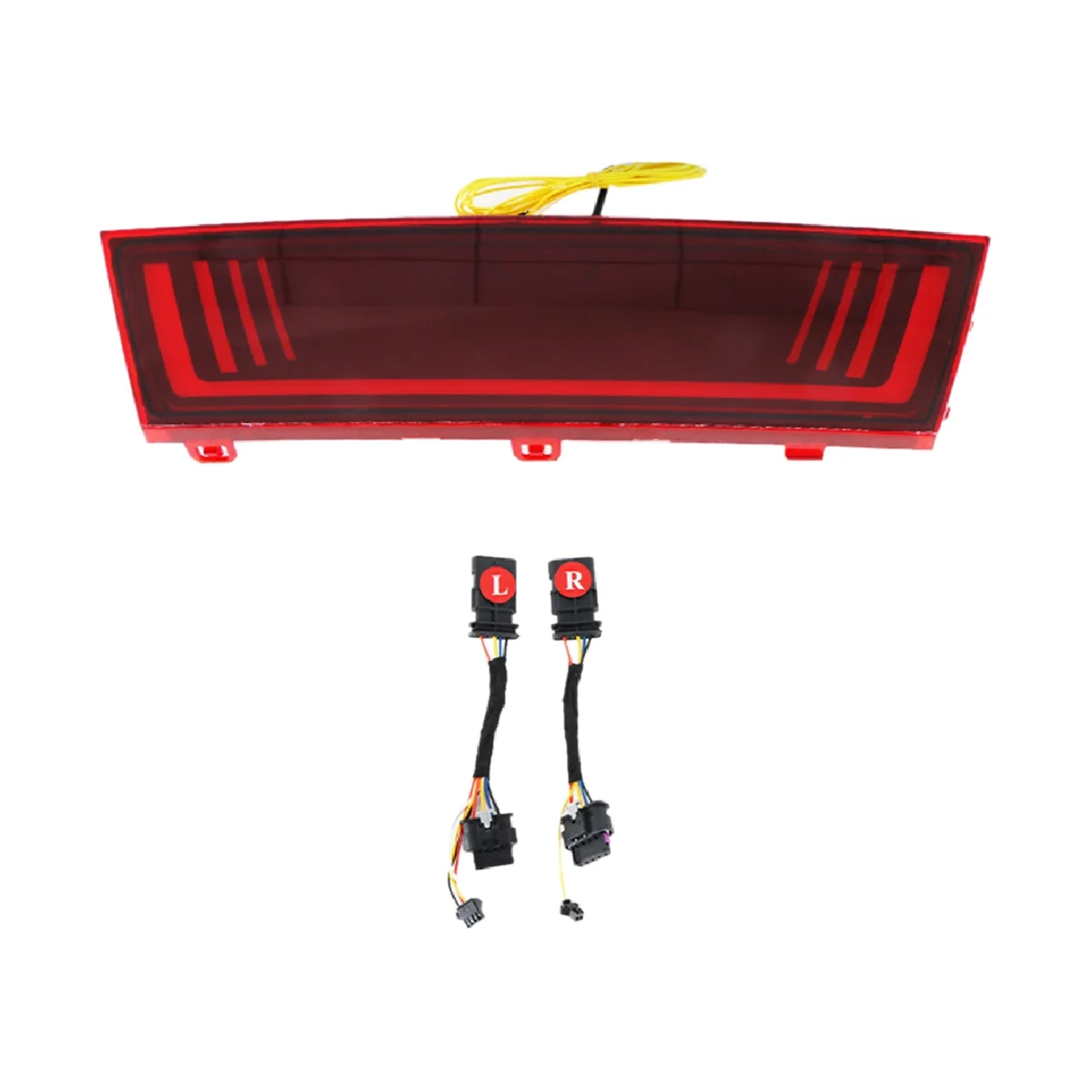 

Rear LED Bumper Light Pilot Lights Brake Lights Turn Tail Lights Car Accessories for Model Y