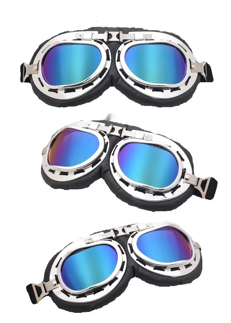 Gogle motocyklowe Harley, okulary z czasów II wojny światowej, sporty na świeżym powietrzu, wiatroszczelny kask piaskowy, gokart_voghion.com