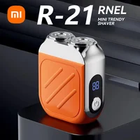 Xiaomi Electric Razor IPX7 Waterproof Mini Dual-head Magnetic Ultra-clean Shaving Portable Digital Display Electric Beard Knife 1