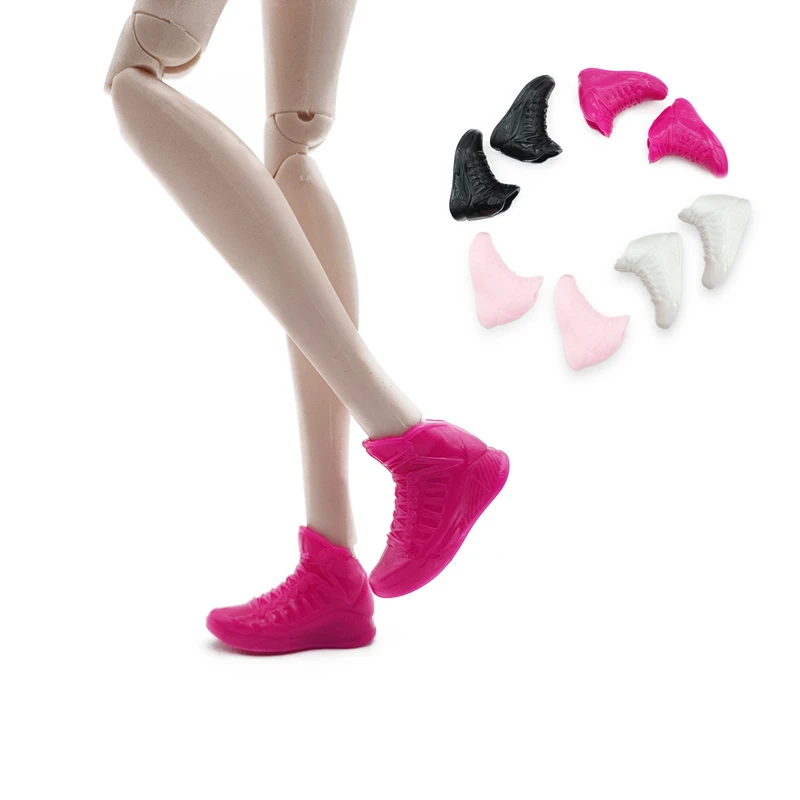 Nuevos zapatos de pie plano para muñeca conjunta de 30cm 1/6 - Main Image