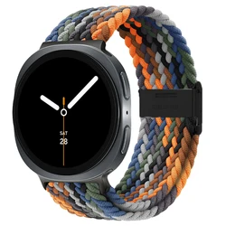Braided Wristband Bracelet for Galaxy Watch 8 - Premium Accessory Strap (Cowboy)