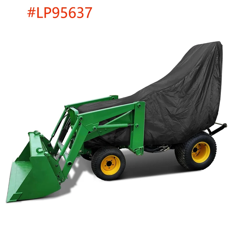 

LP95637 Tractors Cover Fit for John Deere 2320 2520 2720 3120 3320 3520 3720 3203 4105 Series Cover Waterproof & Durable ,Black