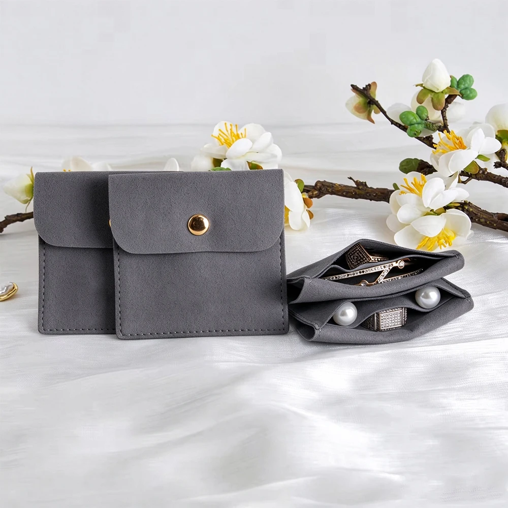 Customized Logo Leather & Suede Jewelry Packaging Solutions