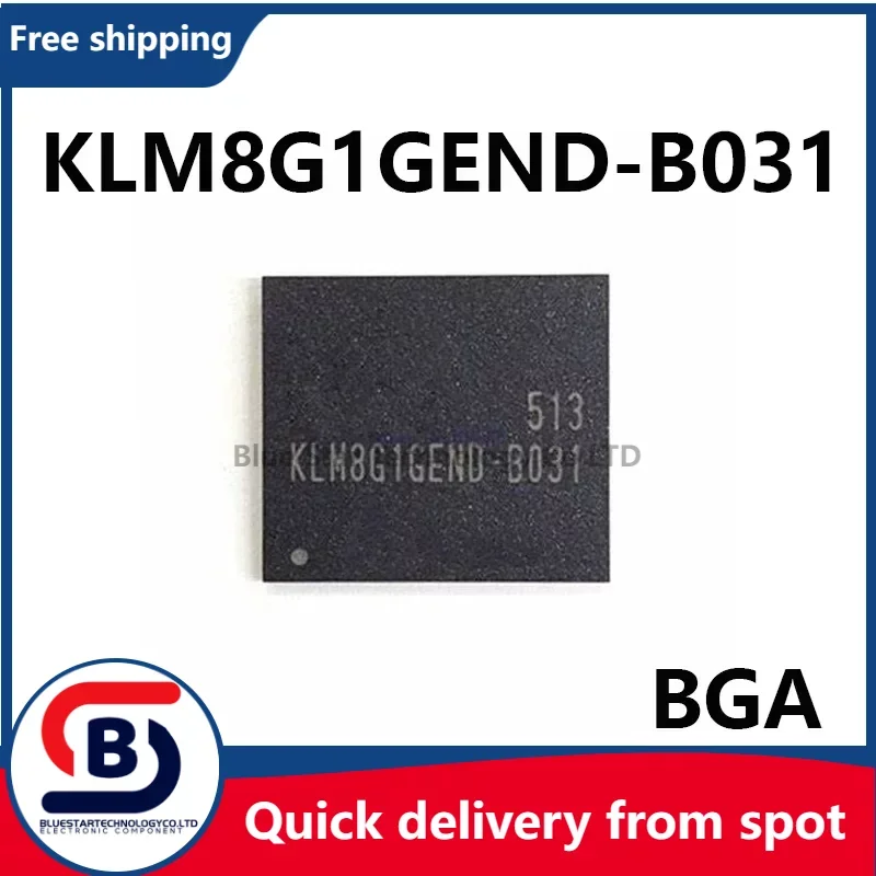 

Бесплатная доставка, 5-20 шт./лот, KLM8G1GEND-B031 8G1GEND-B031 KLM8G1GEND 8G1GEND KLM8G1 BGA153 ball EMMC 5,0, 8 ГБ, хорошо Протестировано, в наличии