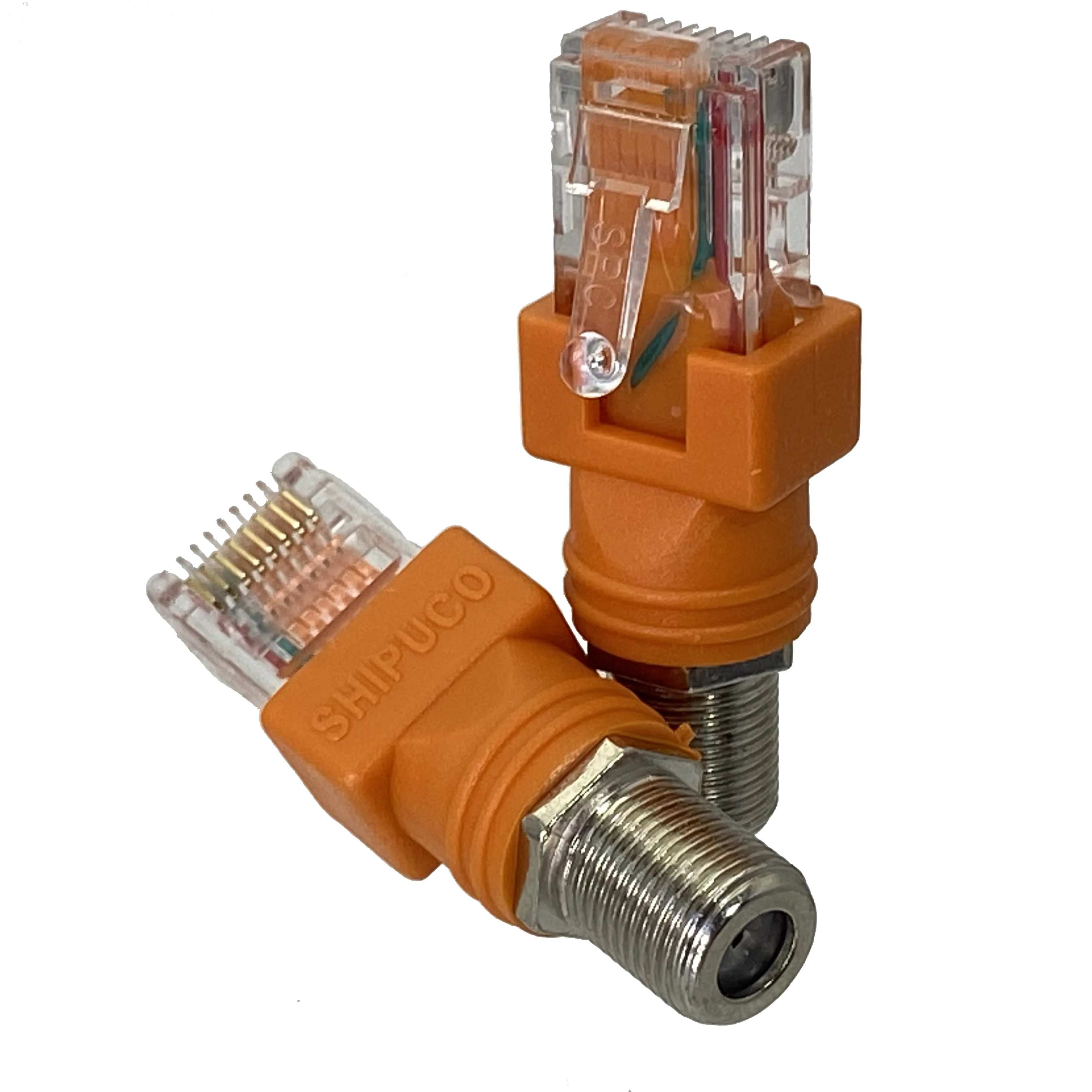 Adaptateur de couremplaçant de baril coaxial femelle vers prise mâle RJ45, connecteur RF, 1 pièce