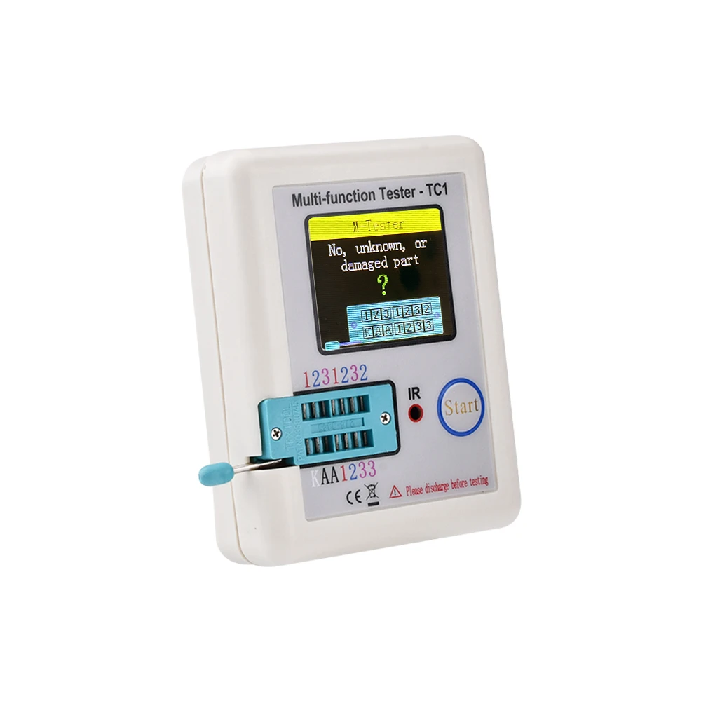 LCR-TC1 LCR-T7 Transistor Tester Multimeter Colorful Display TFT