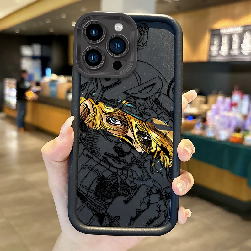 Gyro Zeppeli Jojo Steel Ball Run Phone Case For iPhone 16 Pro Max