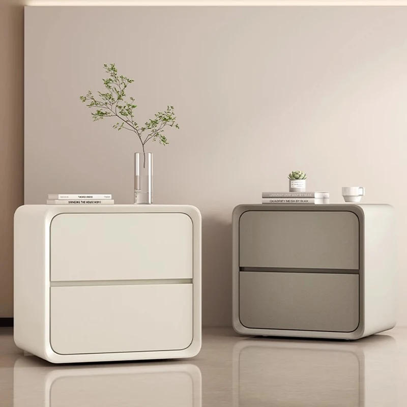 

Narrow Dormitory Nightstands Organizer Korea White Drawers Nightstands Small Apartment Muebles Para Hogar Bedroom Furniture