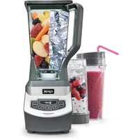 Ninja BL660 Professional Compact Smoothie & Food Processing Blender, 1100-Watts, 3 Functions -for Frozen Drinks, Smoothies 1
