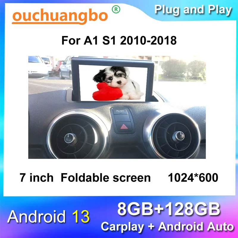 Ouchuangbo Radio Recorder Per 7 Pollici A1 S1 2010-2018 Android 13 Stereo Gps Navigation Multimedia Video Player Carplay