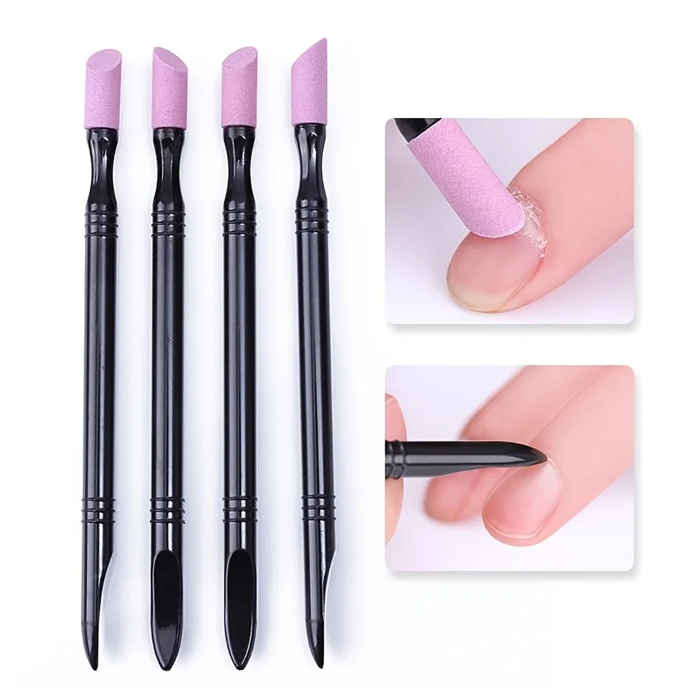 Quartz Cuticle Pusher and Manicure Care Tool