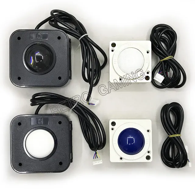 Mouse Trackball Con LED - Connettore PS/2, PCB Rotondo Da 4.5 Cm, Per PC E Lavoro D'Ufficio - Foto 4