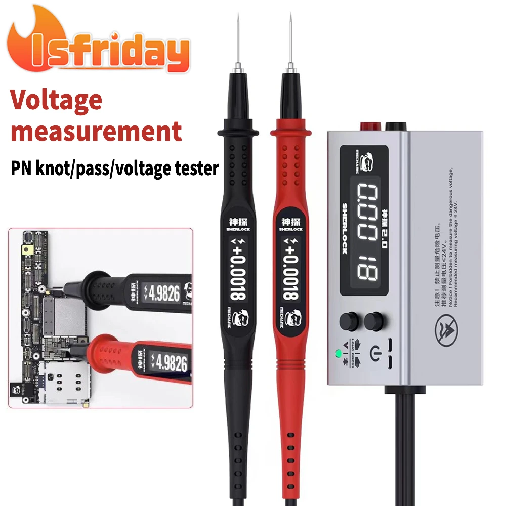 

Isfriday Multimeter V2.0 Voltage Internal Resistance Meter With HD Display Mainboard Test Determine Fault Accurate Troubleshoot