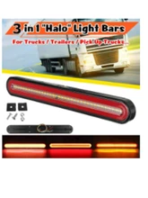  3 In 1 Waterproof 12V 24 Truck LED Tail Light Rear Lamp Stop Reverse Safety Indicator Fog Lights for Trailer Truck Car Taillight 