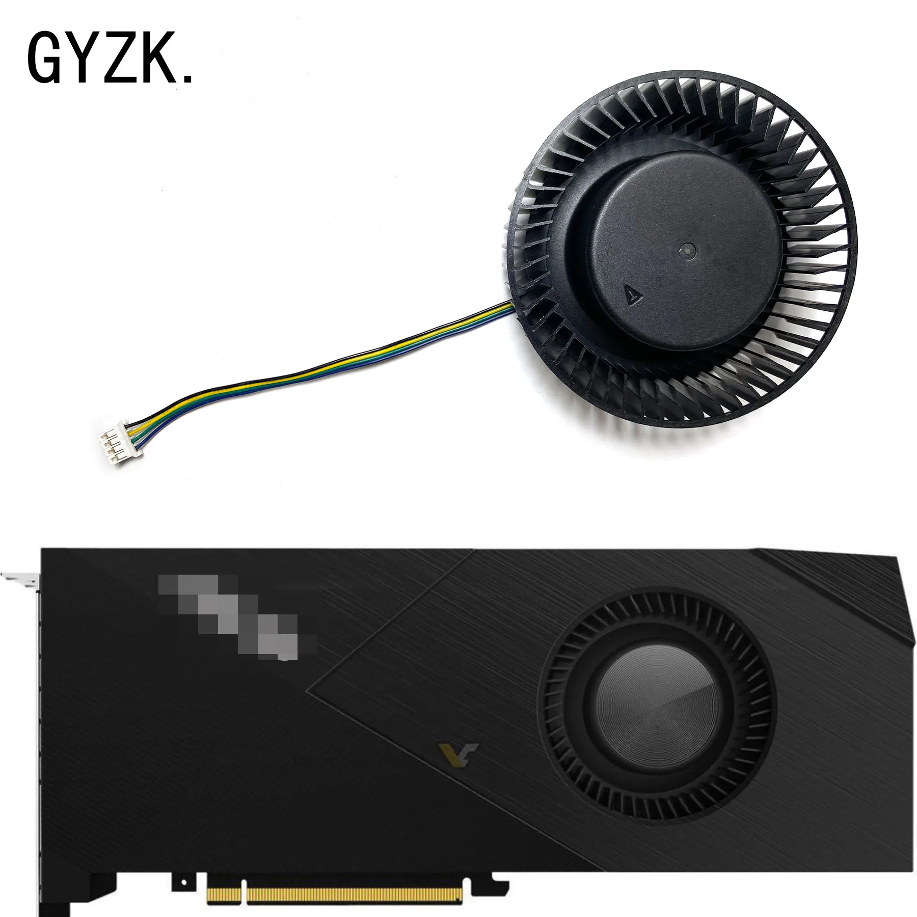 

Новый сменный вентилятор для видеокарты ASUS GeForce RTX2060 2070 2080 2080ti GTX1660 TURBO PLB07525B12HH