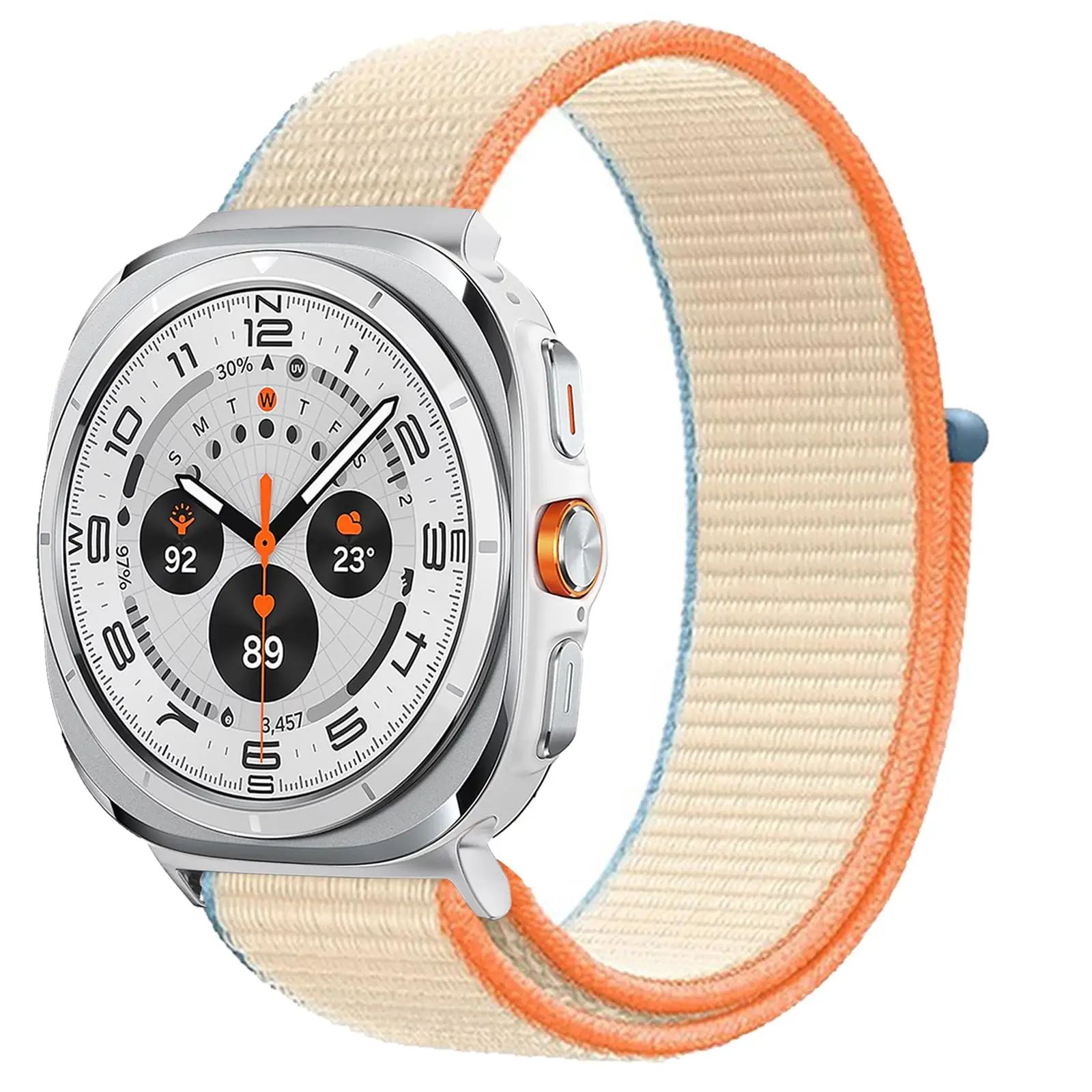 Sport Nylon Loop Bracelet for Smartwatch - Universal 47mm Strap