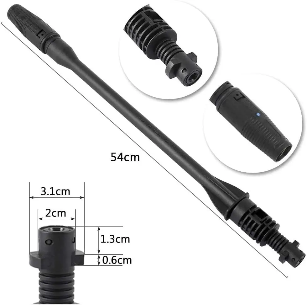 145 Bar Dirt Blaster Compatible with Karcher K1-K7, Pressure Washer Lance Extension, Car Washer Jet Lance Nozzle 3
