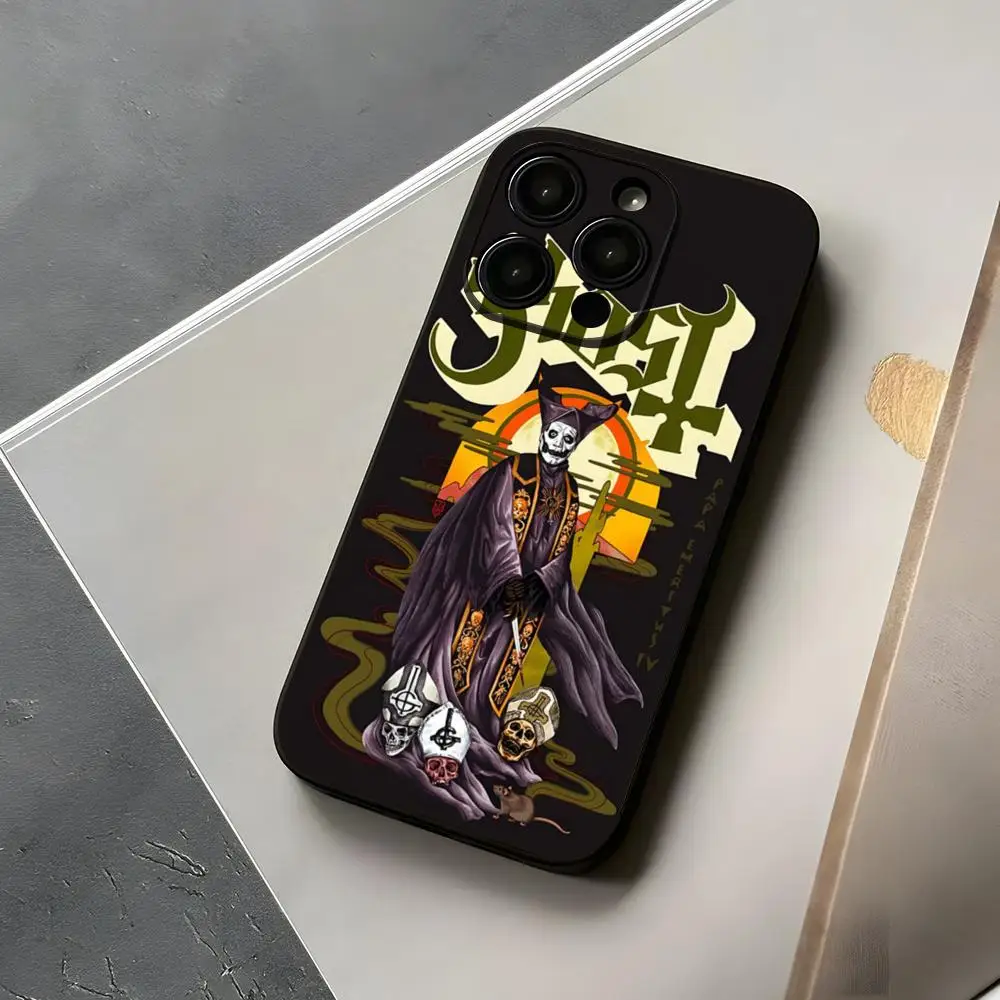 Custodia Per Telefono Ghost Papa Emeritus Per Iphone 15 12 14 Se 2022 Pro Max 11 13 Xr X Xs Mini Plus Cover Funda Shell