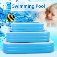 Piscine gonflable en PVC pour enfants et adultes, grandes piscines de fête en famille, piscine extérieure épaisse, jouets de piscine de jeu pour bébé, 3M/2.6M/2M 6