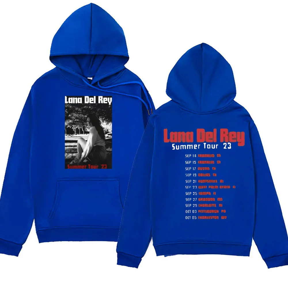Rapper Lana Del Rey Hoodie Men Women Vintage Album Graphics Print Hooded Sweatshirts Oversized Streetwear Pullover Hoodies Male