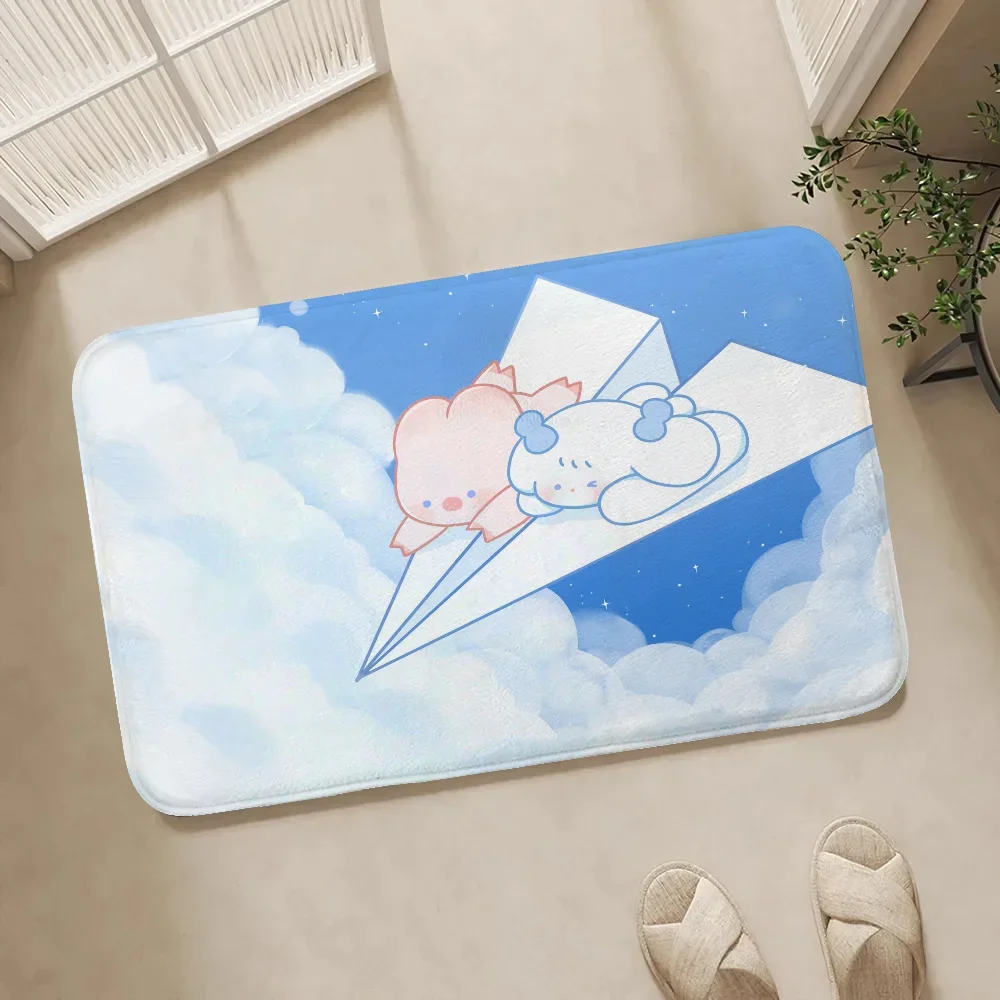 KONI PIG Front Door Mat Floor Entrance Doormat Outdoor House Entrance Mat Bedrooom Carpet for Bathroom Mats Kitchen Rug Carpets 3