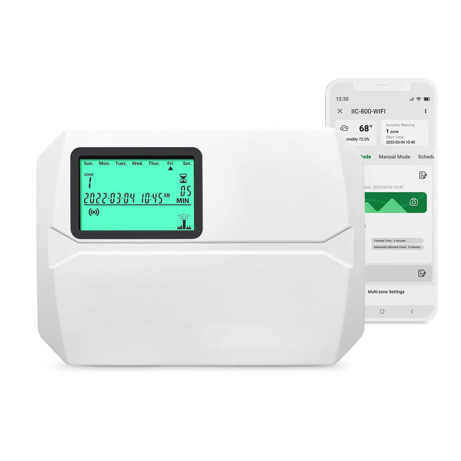 

IIC-800 smart wifi irrigation controller with 8 zone
