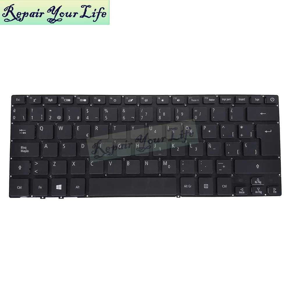 Teclado Espanhol para Acer Swift Sf713 51 Sf71351-m51w M9fs Sf713-51-m90j M2sb Notebook Sc3p _ A50b Pt-br - Imagem 2