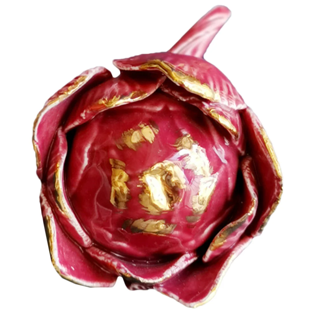 

Adornment Ceramic Flower Crafts Dresser Ornaments Simulation Ceramics Decor Miss Vanity Table