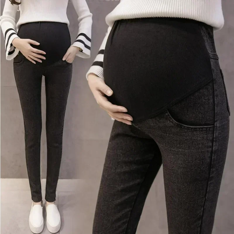 Denim Jeans Maternity Pants For Pregnant Women Clothes Nursing Pregnancy Leggings Trousers Gravidas Jeans Maternity Clothing