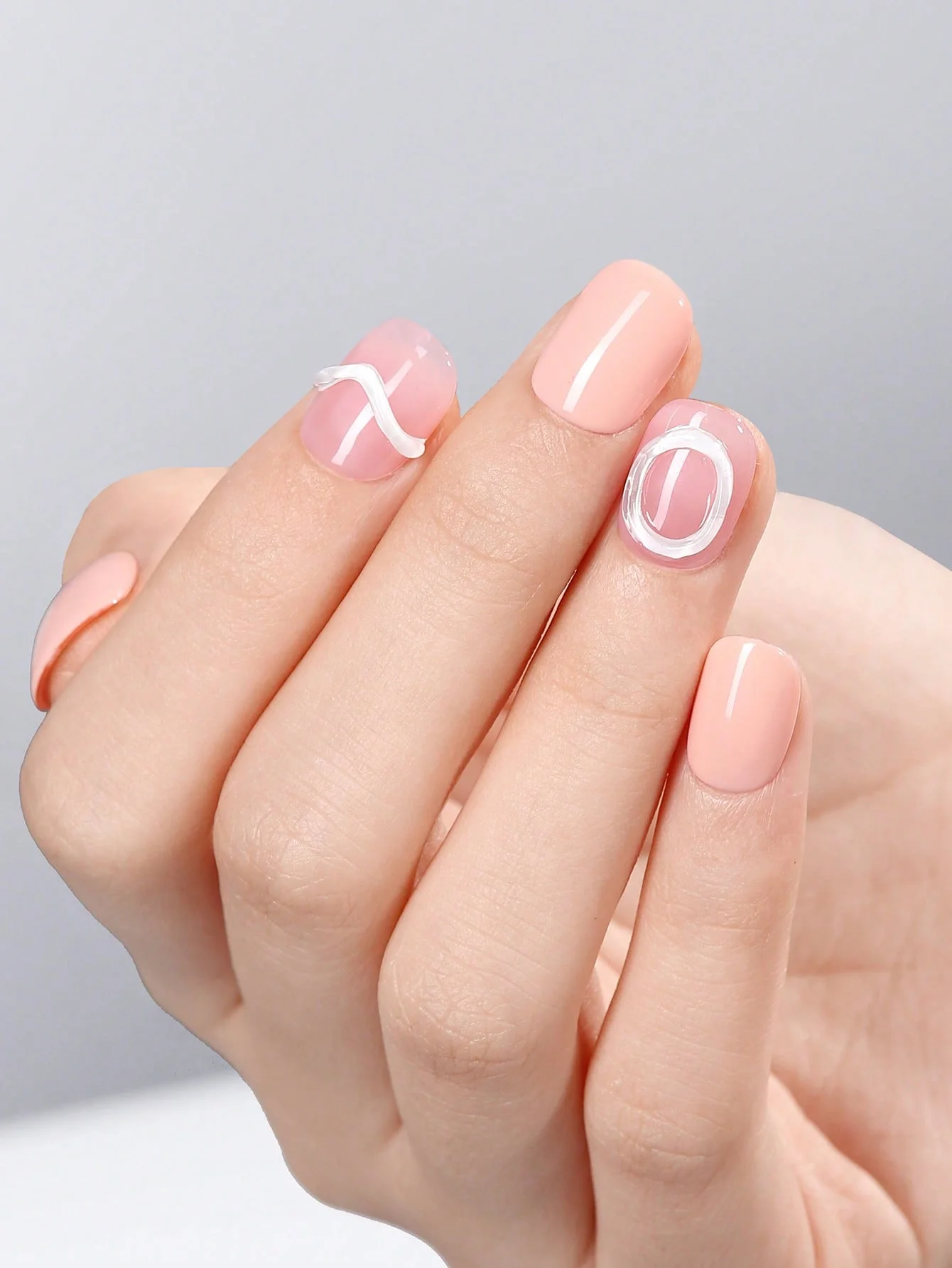 Almond Shaped Fake Nail Tips Matte Solid Colour Set Of 300pcs_voghion.com