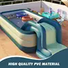 Inflatable Water Slide For Pool Blow Up Waterslide Summer Swimming Pool Waterslide For Backyard Parties Fun For Adults & Kids 1