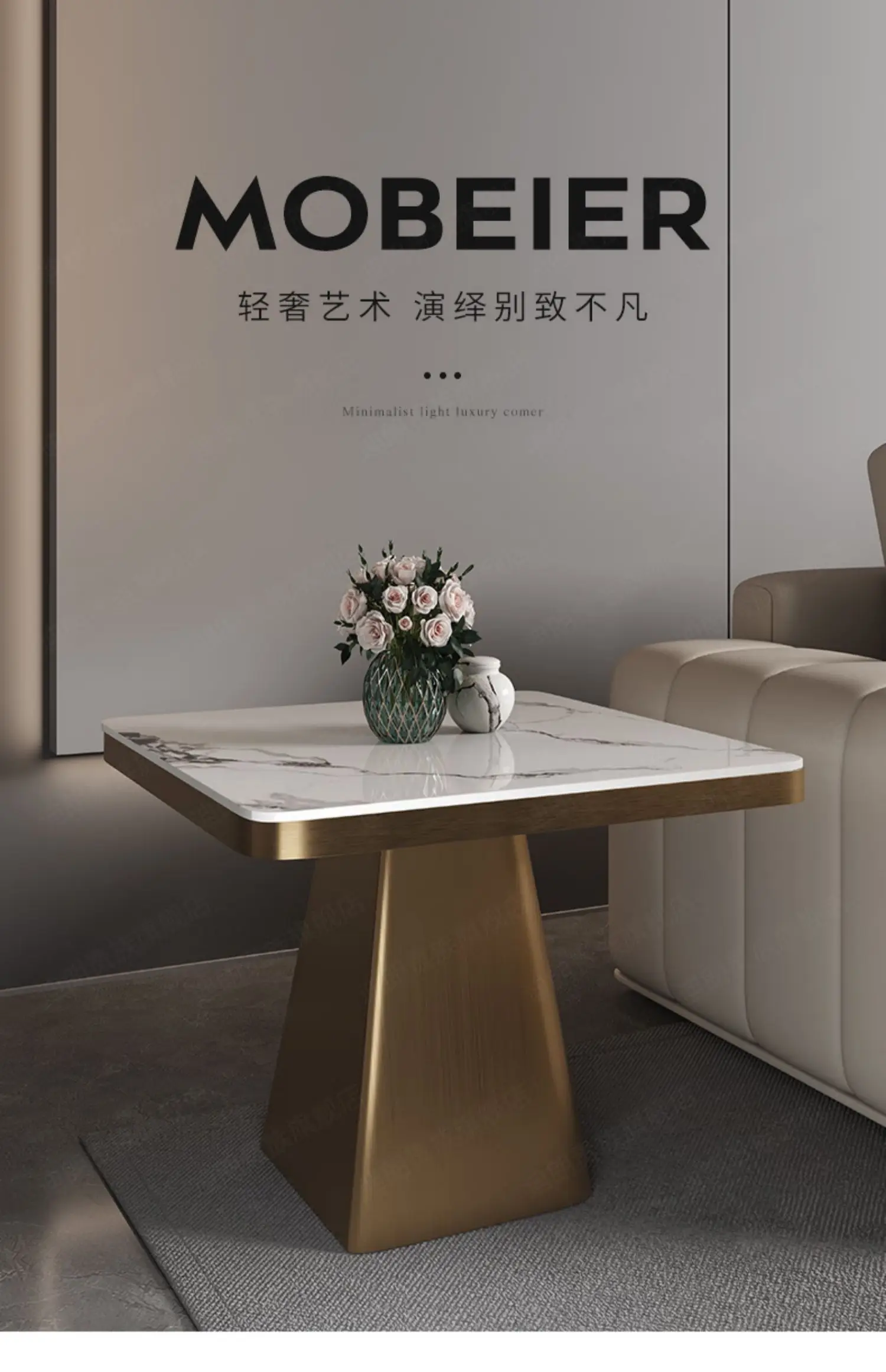 Aesthetic Unique Coffee Table Movable Italian Designer Living Room Side Table Standing Space Saving Mesas Bajas Salon Furniture