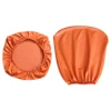 PU Waterproof Office Split Chair Covers Solid Color Computer Chairs Cover Universal Chair Protector(Seat cover + Backrest cover) 6