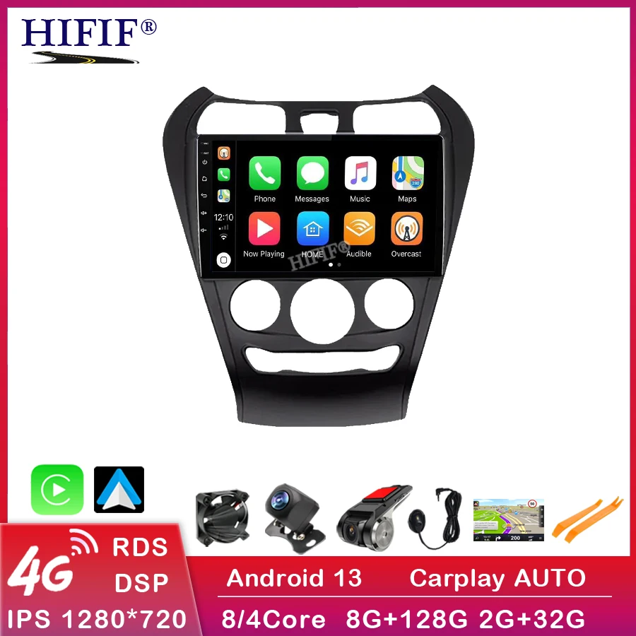 

4G LTE 8 + 256 ГБ Android автомобильное радио для Hyundai EON Santro Atos 2012-2018 GPS навигация Carplay головное устройство SWC