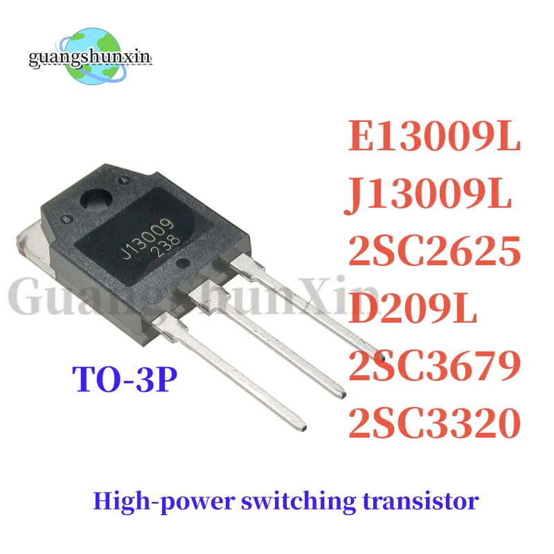 10PCS-Transistor-13009-J13009-MJE13009-2SC2625-E13009L-2SC3679-2SD209 ...