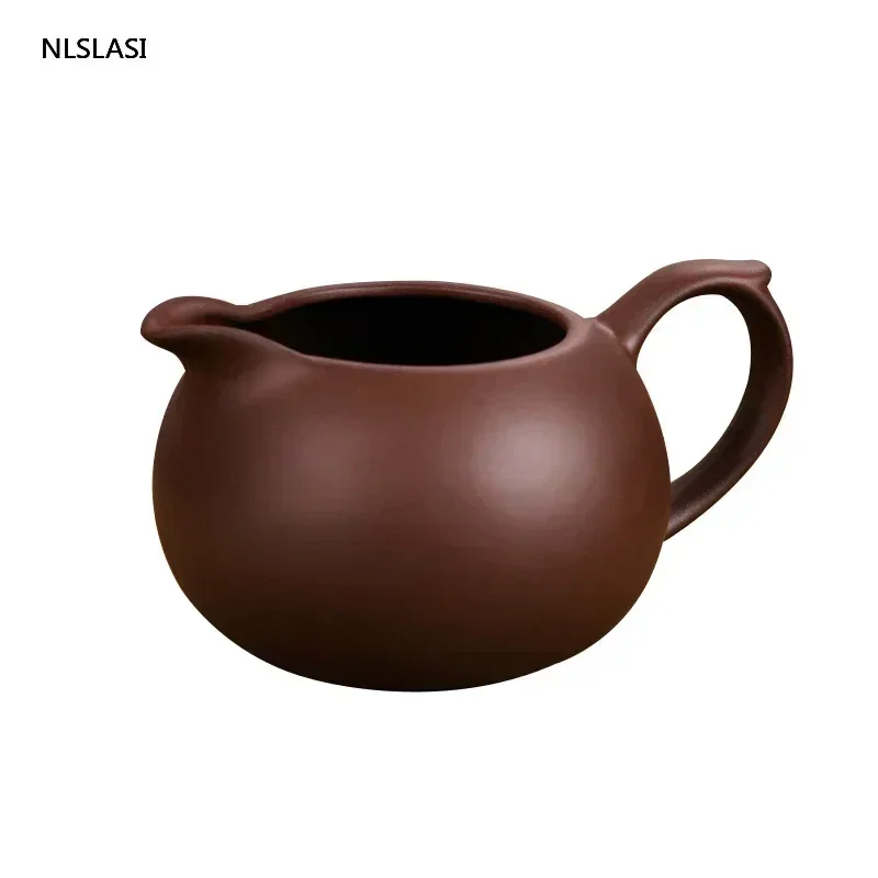 Yixing Purple Clay Fair Cup Cha Hai Master Teacup Handmade Tea set Accessories Household Drinkware Large capacity 340ml