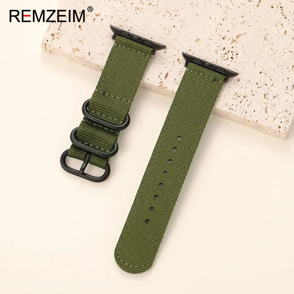 Men's Nylon Sport Watch Band - Durable Replacement Strap in Versatile Sizes
