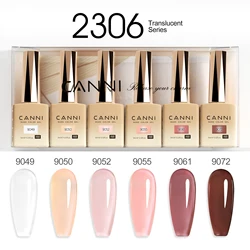 Vibrant 9ml HEMA-Free Nail Gel Polish Kit - Long-Lasting Soak-Off UV LED Gel (2306 jelly colors)