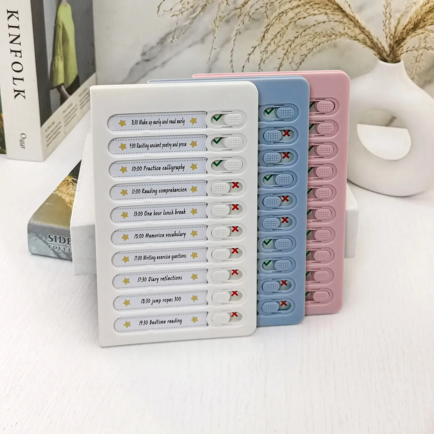 Magnetic Erasable Planner Board with Accessories